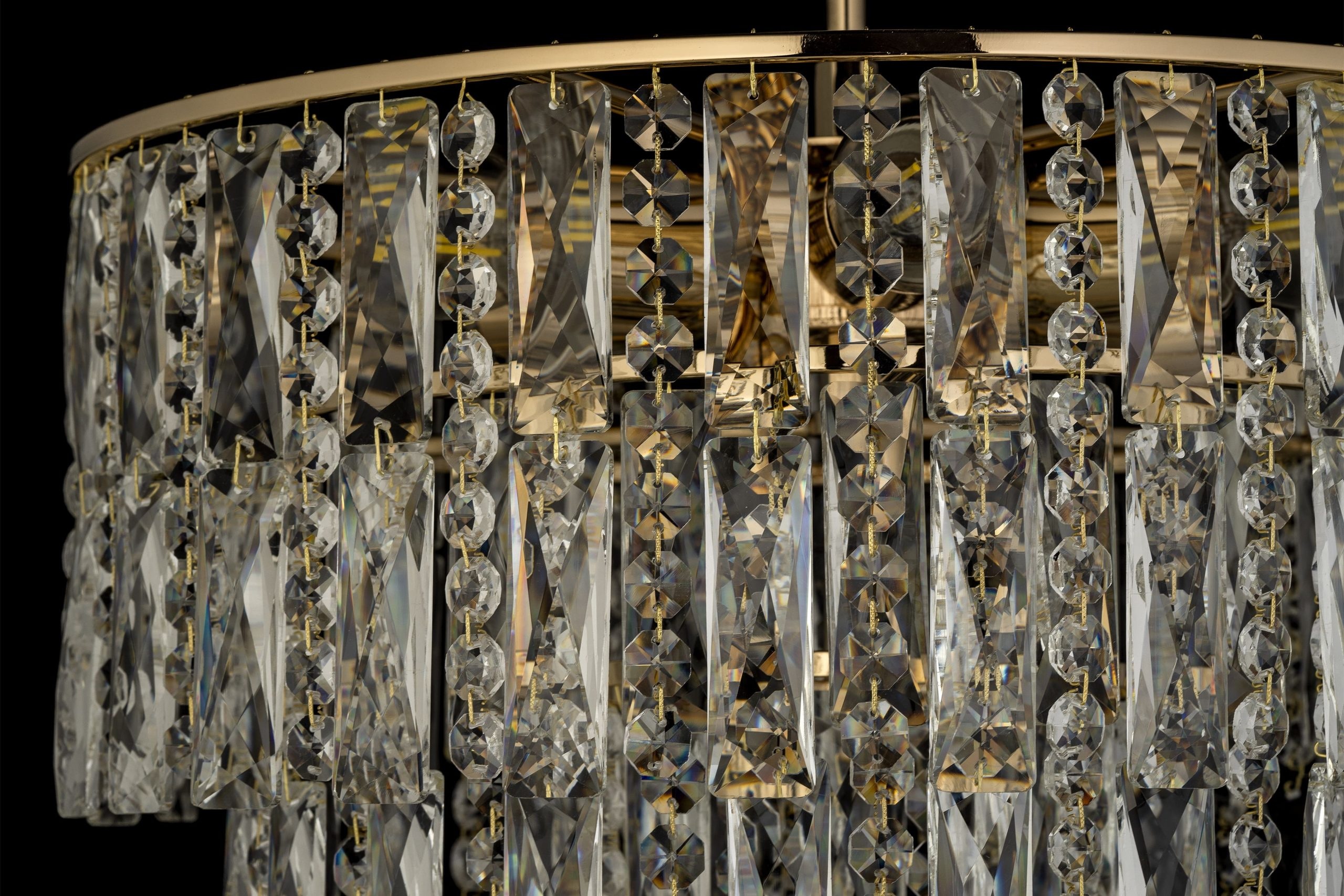 Изображение товара Потолочная люстра на штанге хрусталь Arti Lampadari Deliceto Deliceto E 1.5.38.100 G