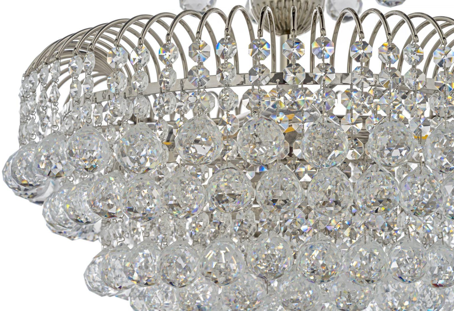 Изображение товара Подвесная люстра хрустальная Arti Lampadari Pompei E 1.5.40.100 N 5xE14 200Вт