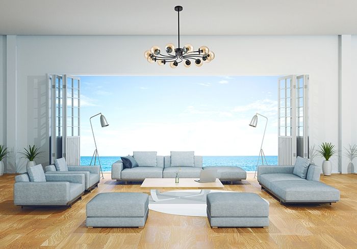 Изображение товара Потолочная люстра молекулы 1.1.12 Arti Lampadari Teola E B