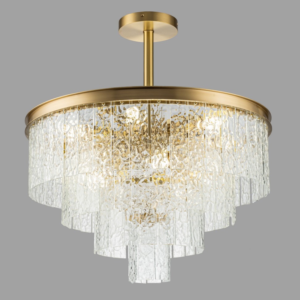 Изображение товара Потолочная люстра каскадная на штанге Belfast Harland 6308-6 BR CL