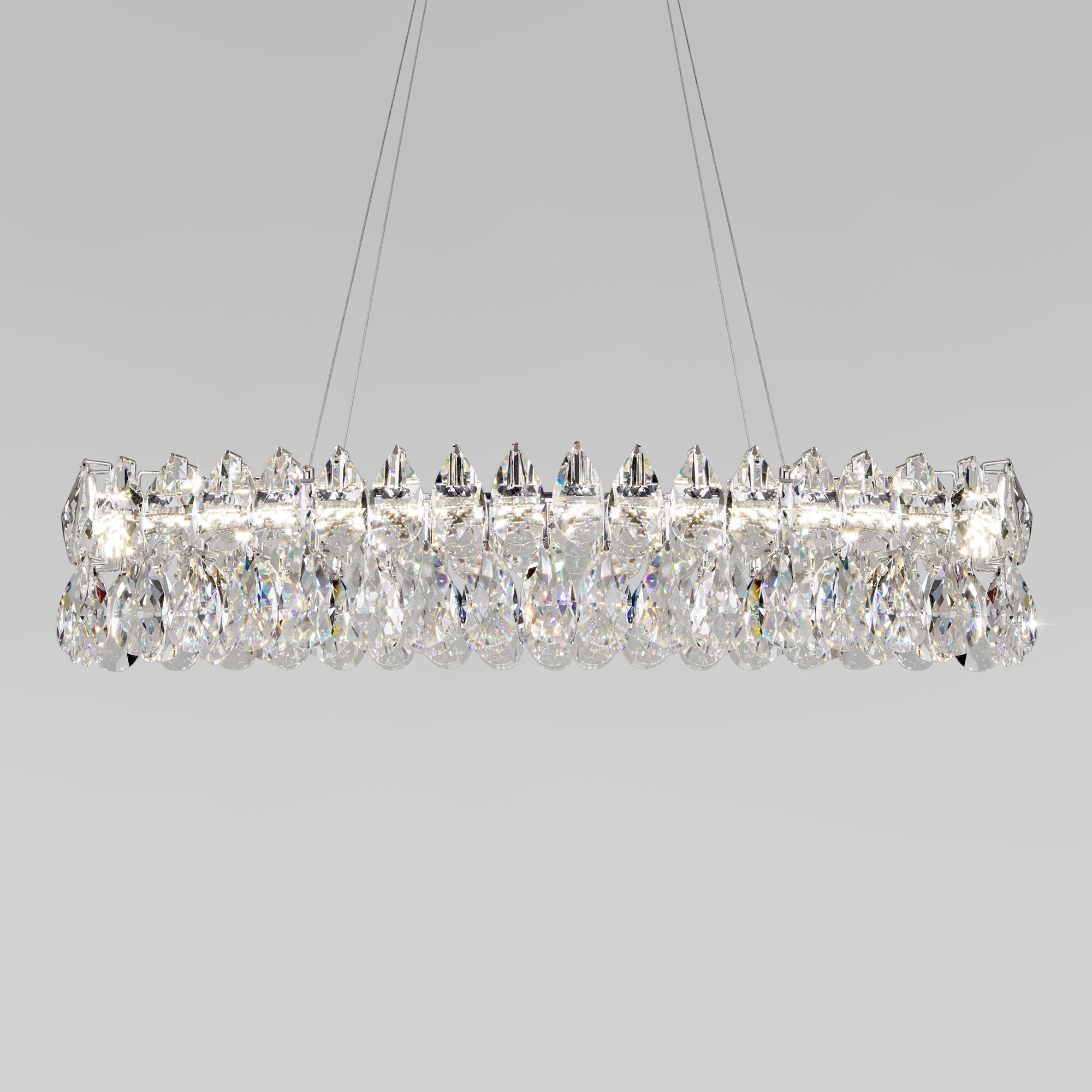 Изображение товара Подвесная люстра хрустальная светодиодная Bogate's Marvel 90372/1 Strotskis