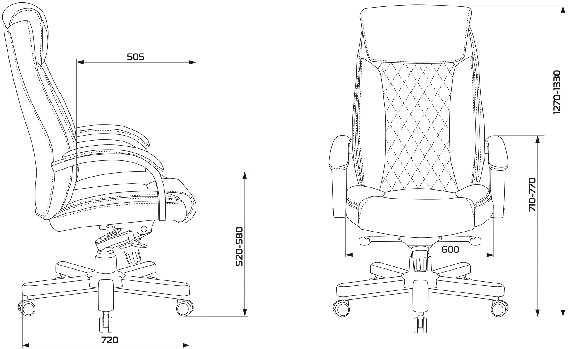 Кресло офисное бюрократ t 9924walnut