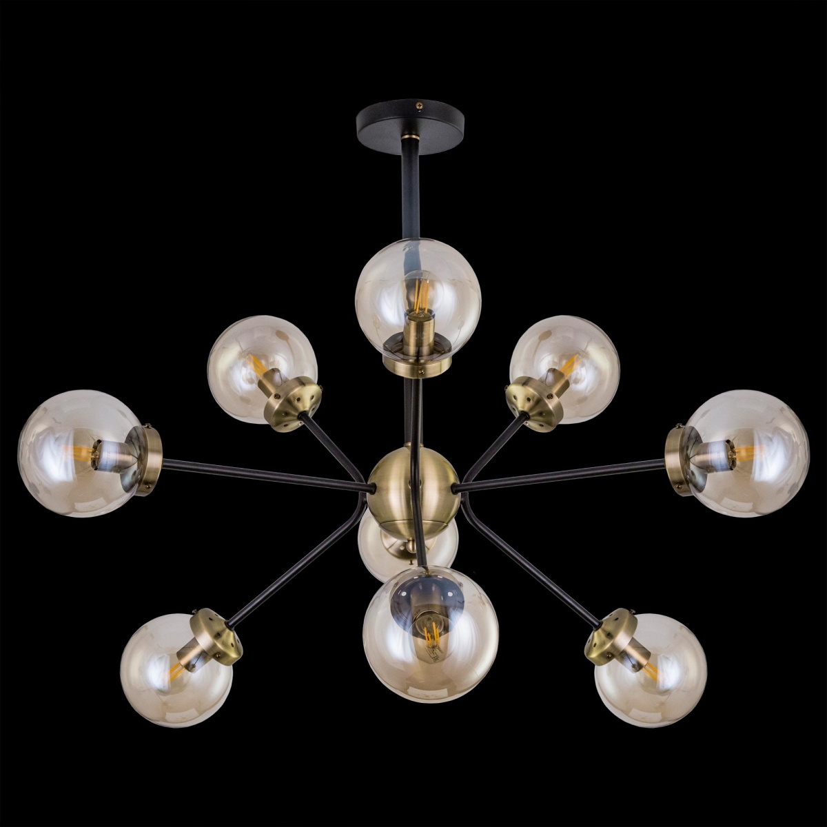 Изображение товара Потолочная люстра молекулы Citilux Планета CL105295