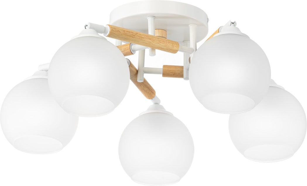 Изображение товара Люстра потолочная накладная с плафонами вниз Citilux Tika CL133150 (плафоны шарики)