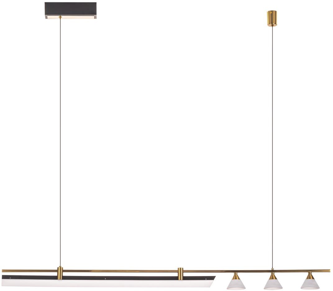 Изображение товара Подвесной светильник светодиодный Citilux Helly CL211012 4 плафона современный стиль