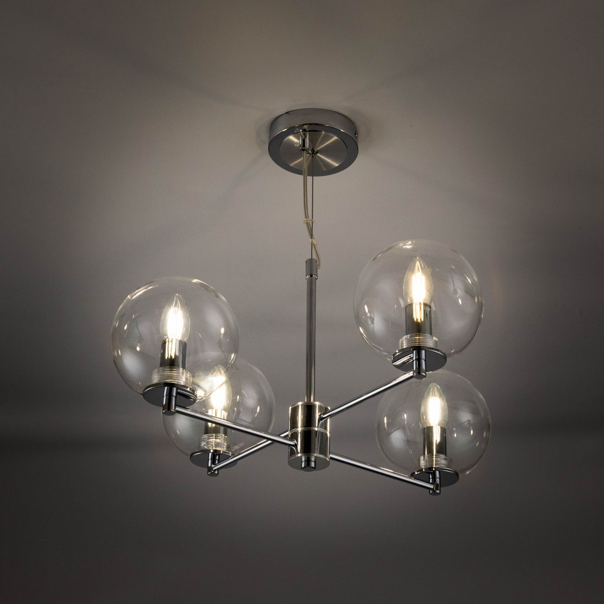 Изображение товара Подвесная люстра Citilux Галлен CL240141 с шариками для современной гостиной