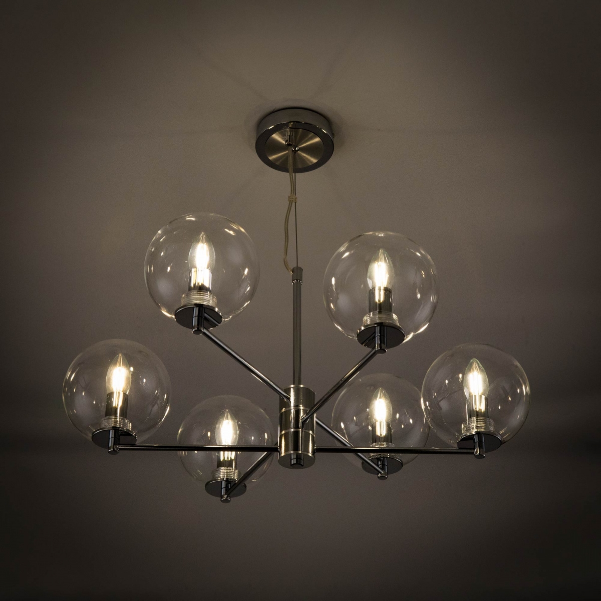 Изображение товара Подвесная люстра CITILUX Галлен CL240161 с 6 плафонами