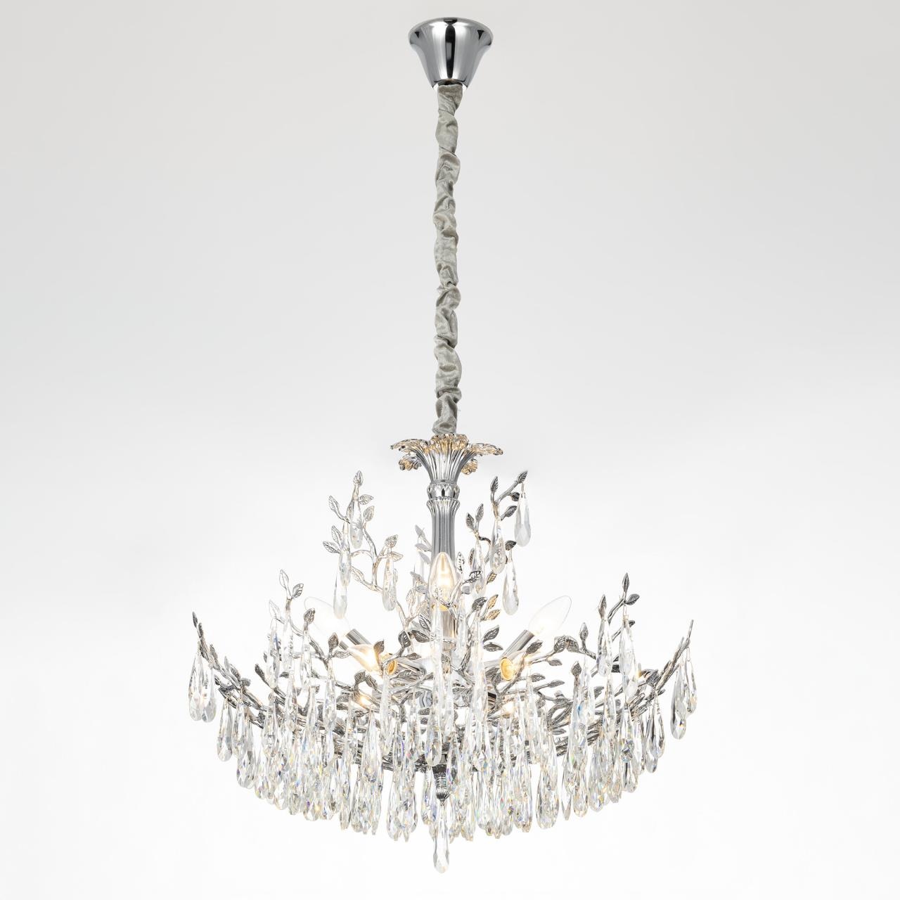 Изображение товара Подвесная люстра хрусталь Citilux Ritz CL310081 с подвесками