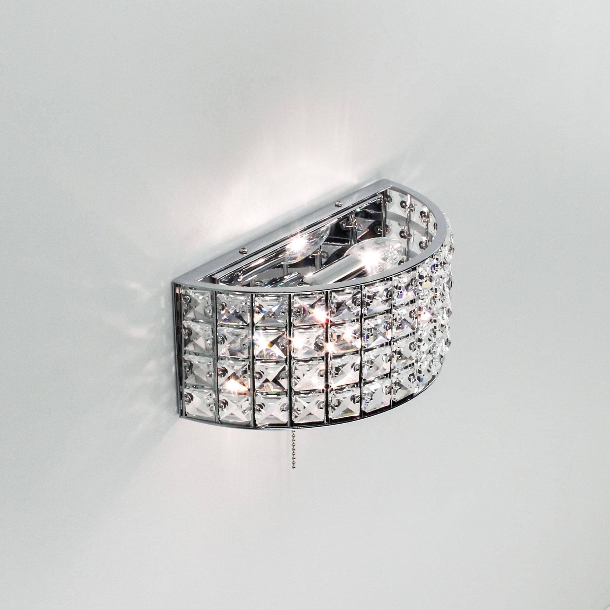 Изображение товара Хрустальное бра с выключателем Citilux Portal CL324301 для гостиной и спальни