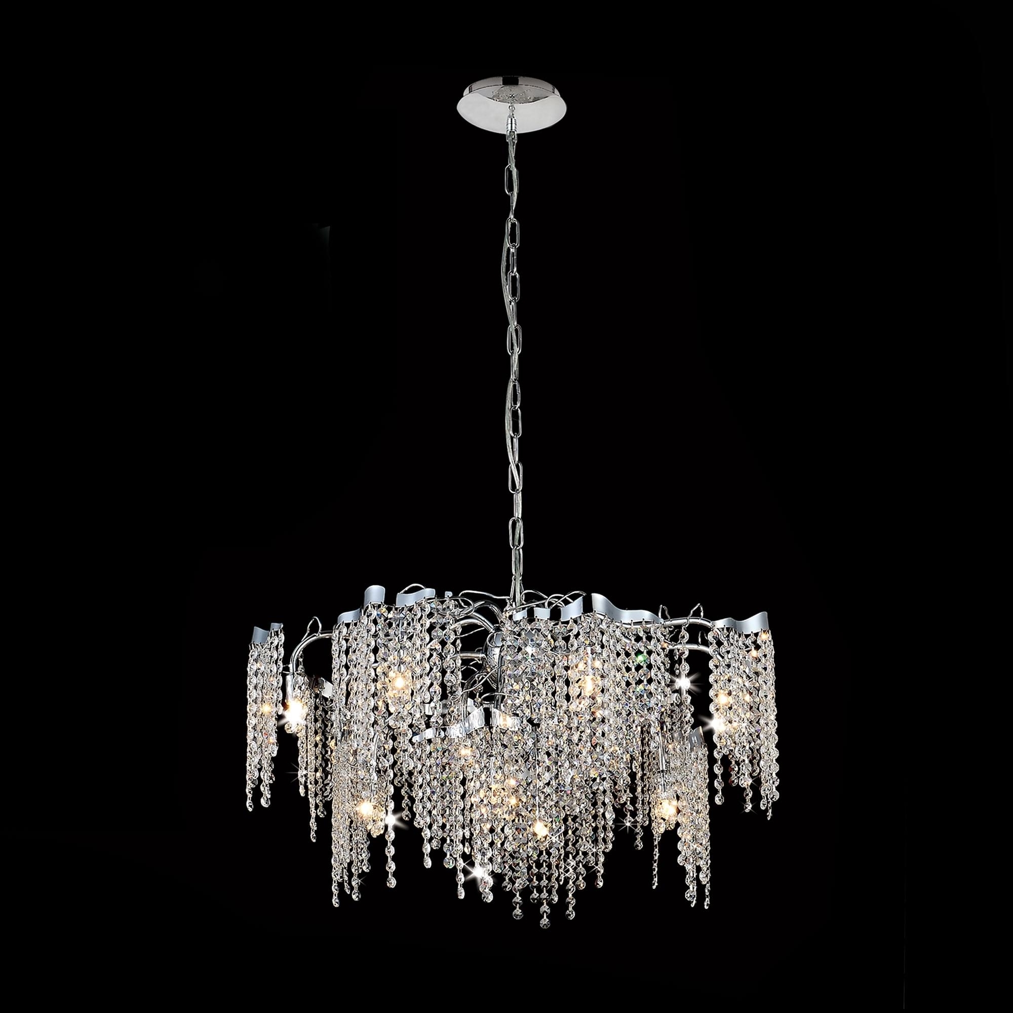 Изображение товара Хрустальная подвесная люстра Citilux Rita CL325121 с 12 лампами