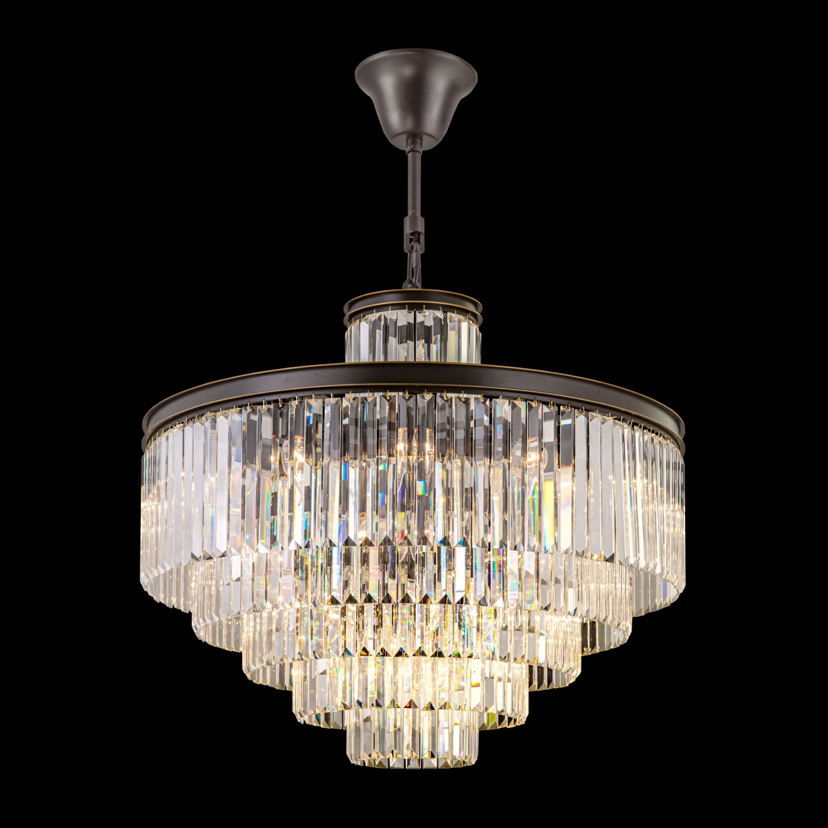 Изображение товара Подвесная каскадная люстра хрустальная Citilux Мартин CL332151