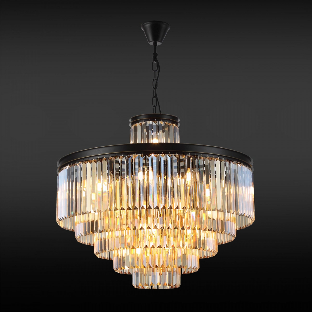 Изображение товара Подвесная хрустальная люстра Citilux Мартин CL332152 классика модерн лофт 80 см