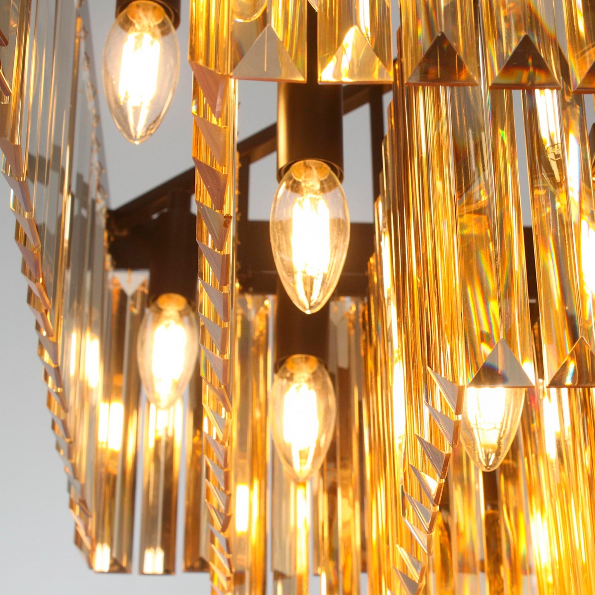 Изображение товара Подвесная хрустальная люстра Citilux Мартин CL332232 50 см классика модерн лофт