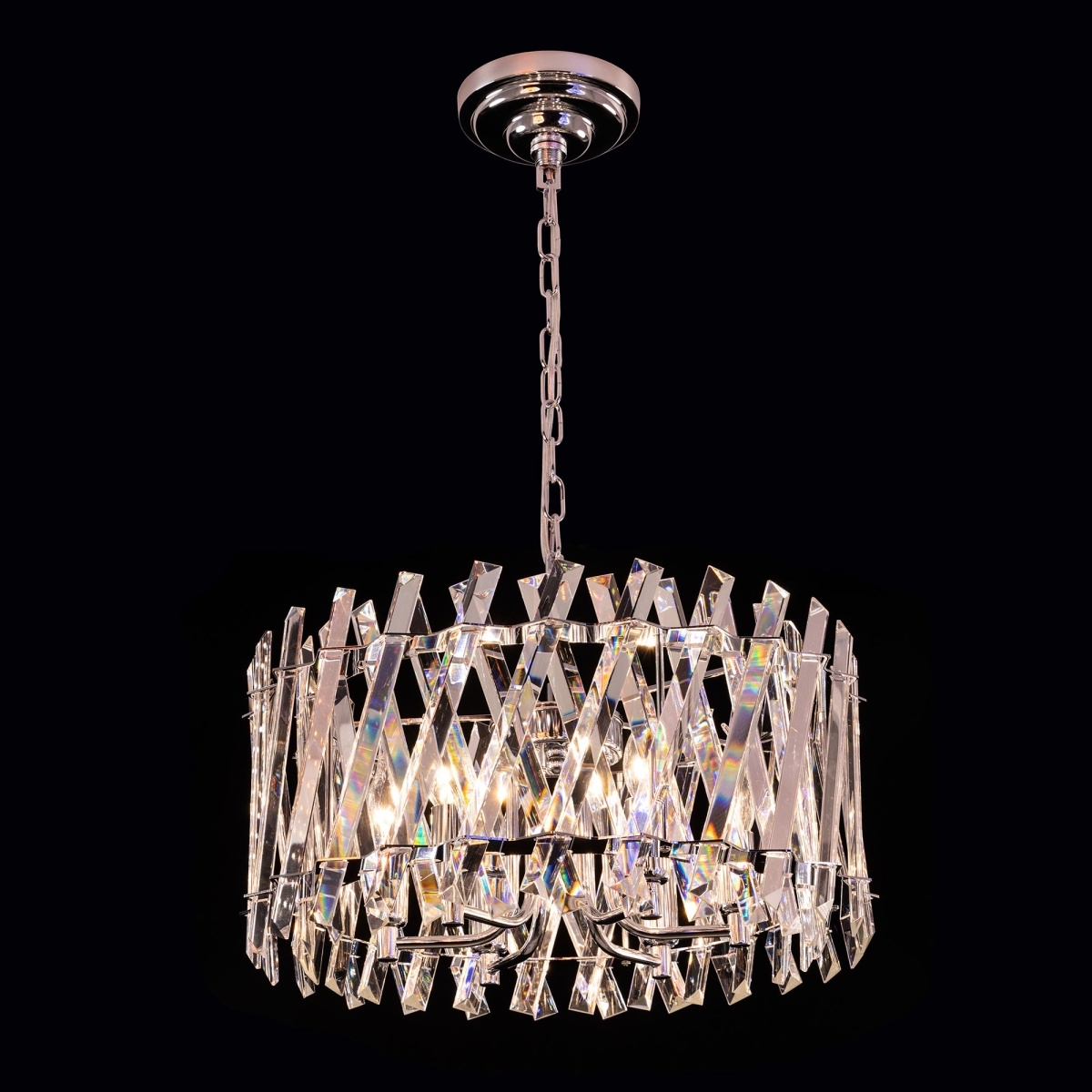 Изображение товара Люстра подвесная хрустальная Хром Citilux Ингвар CL334261
