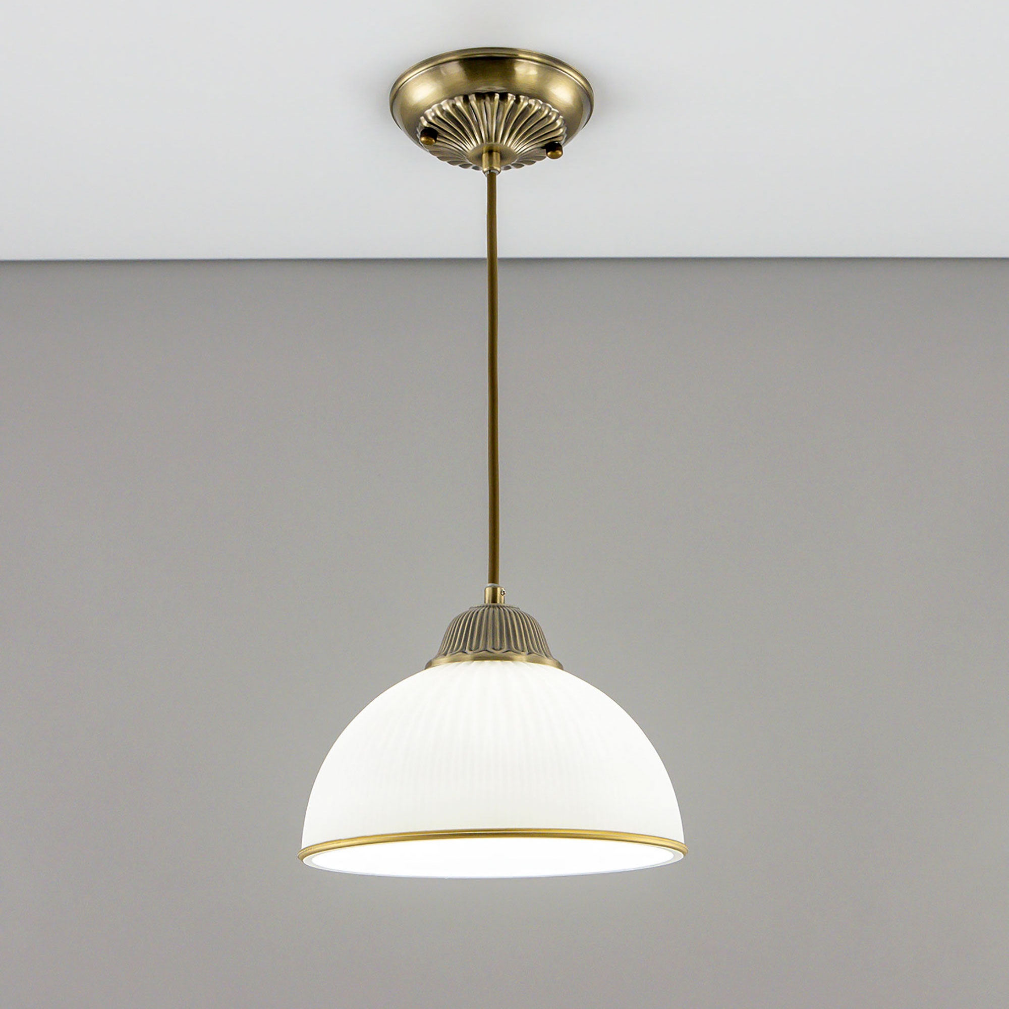 Изображение товара Подвесной светильник Citilux Адриана CL405113 классический стиль бронза стекло