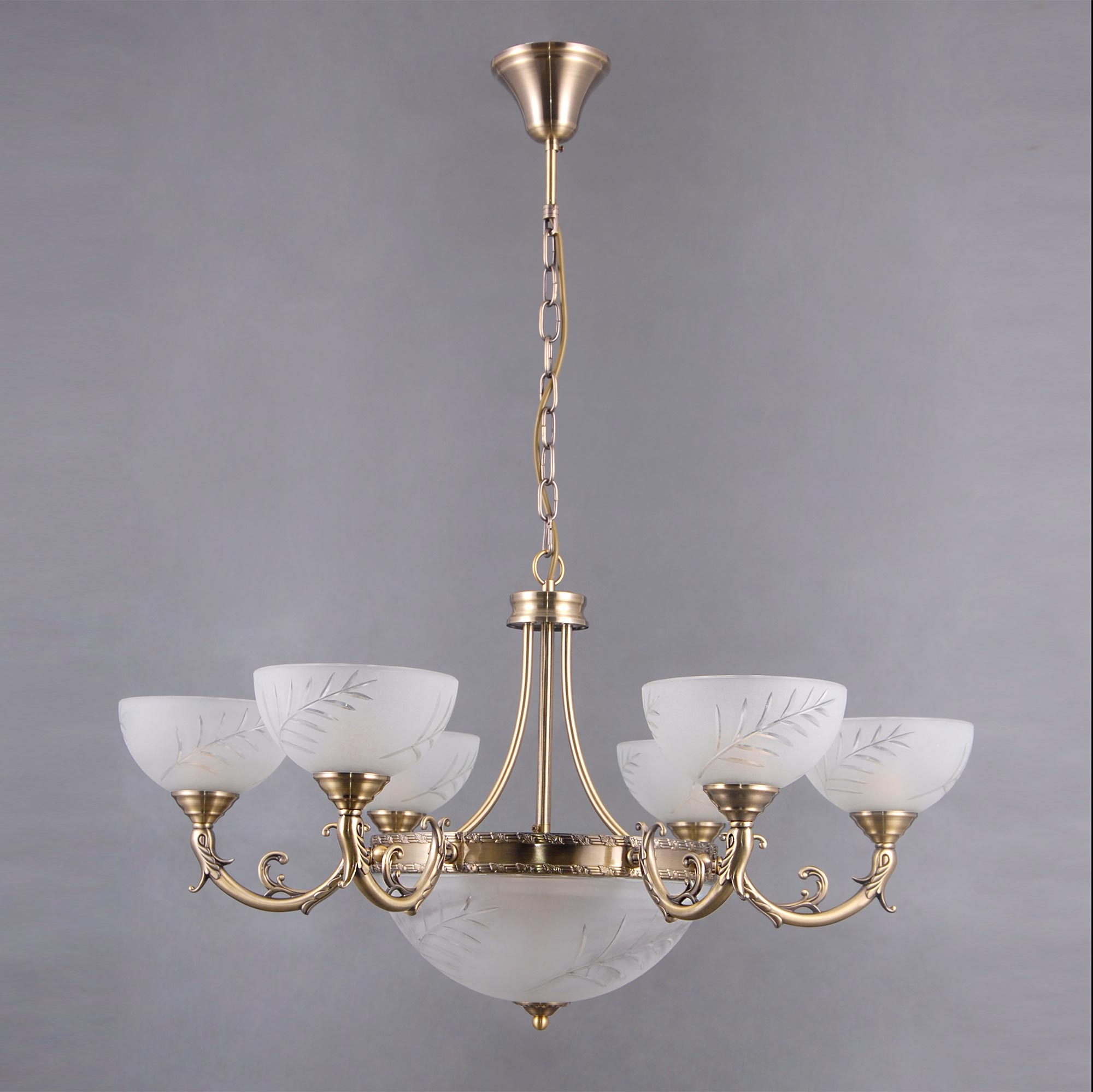 Изображение товара Подвесная люстра Citilux Кремона CL406193 бронза классика 9 плафонов