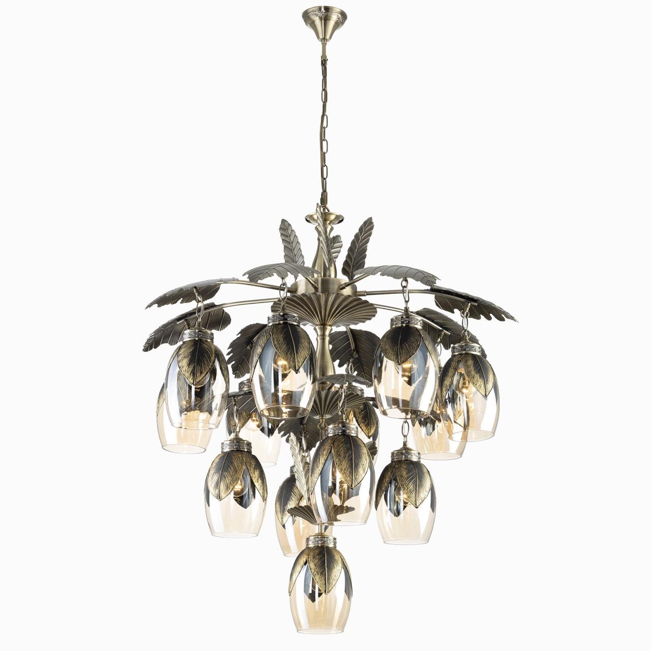 Изображение товара Каскадная люстра Citilux Garuda CL420193 13 плафонов классика с регулировкой