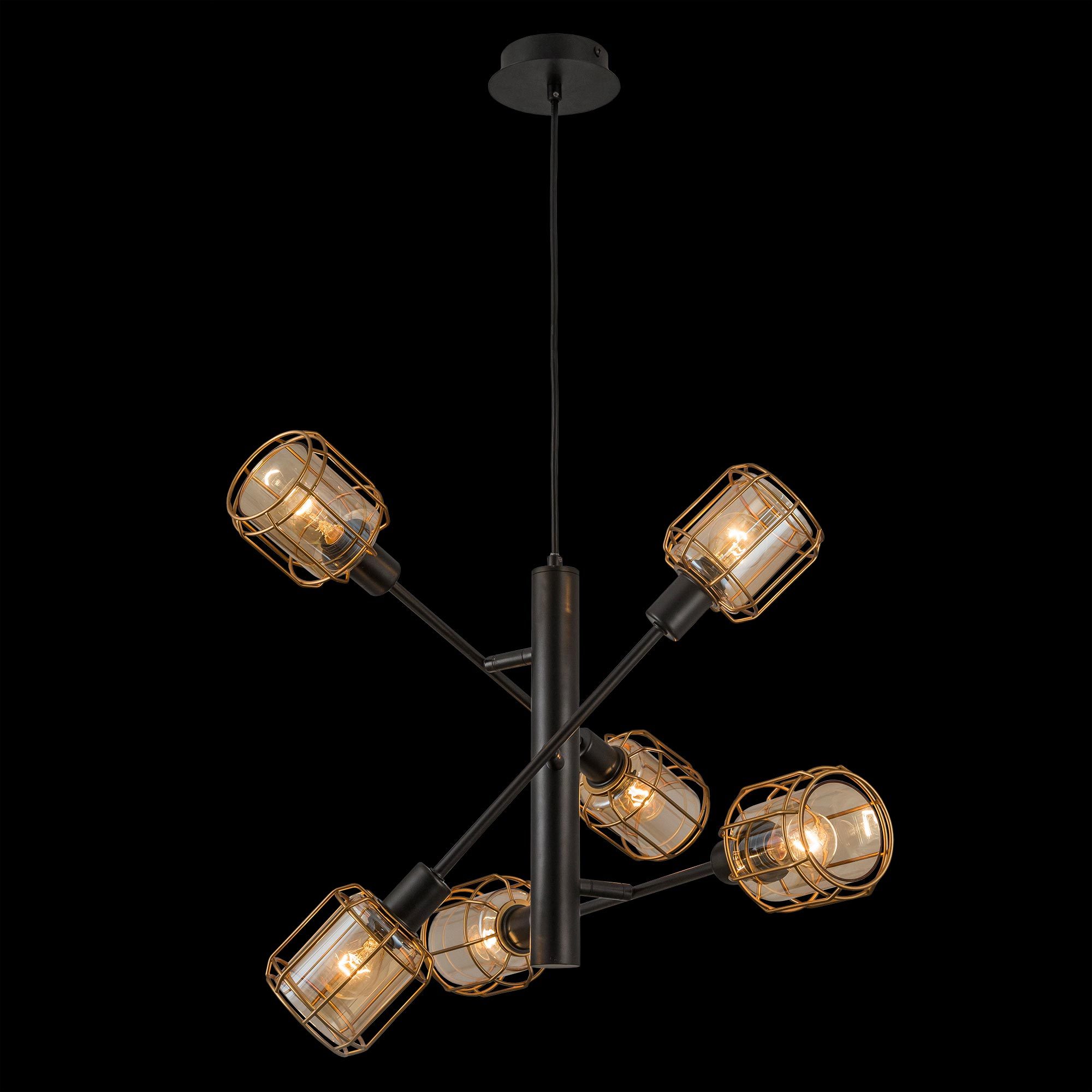 Изображение товара Подвесная люстра молекулы Citilux Таверна CL542162 для разных интерьеров