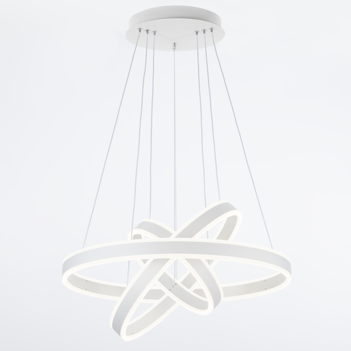 Изображение товара Подвесная люстра с пультом для led с пультом LED Citilux Дуэт CL719650