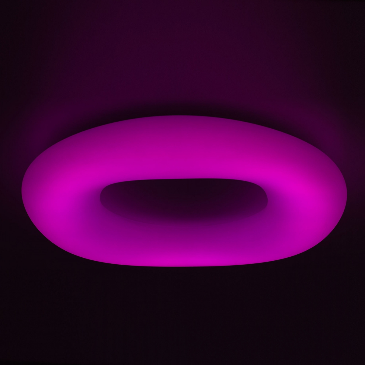 Изображение товара Потолочная RGB люстра с пультом на батарейках светодиодная с пультом и управлением смартфоном регулировкой цветовой температуры яркости Citilux Стратус Смарт CL732A660G (Умный дом, Алиса)