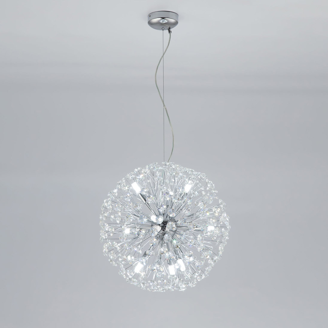 Изображение товара Подвесная люстра хрустальная Citilux Betsy EL322P09.1 в форме шара