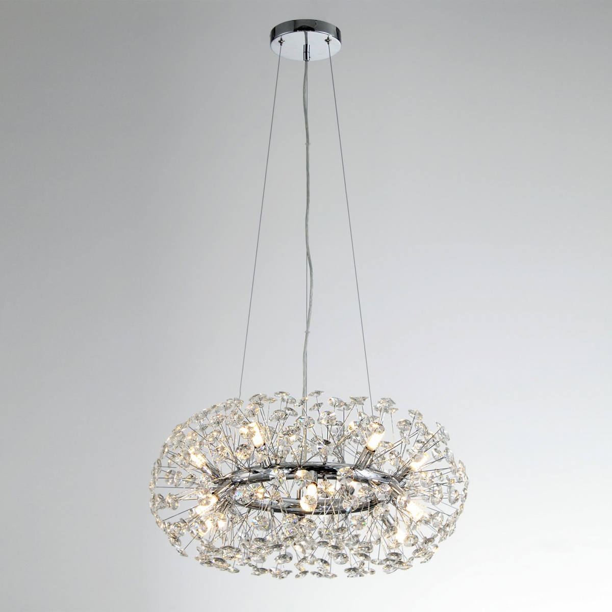 Изображение товара Подвесная люстра хрустальная Citilux Betsy EL322P12.1 в форме шара