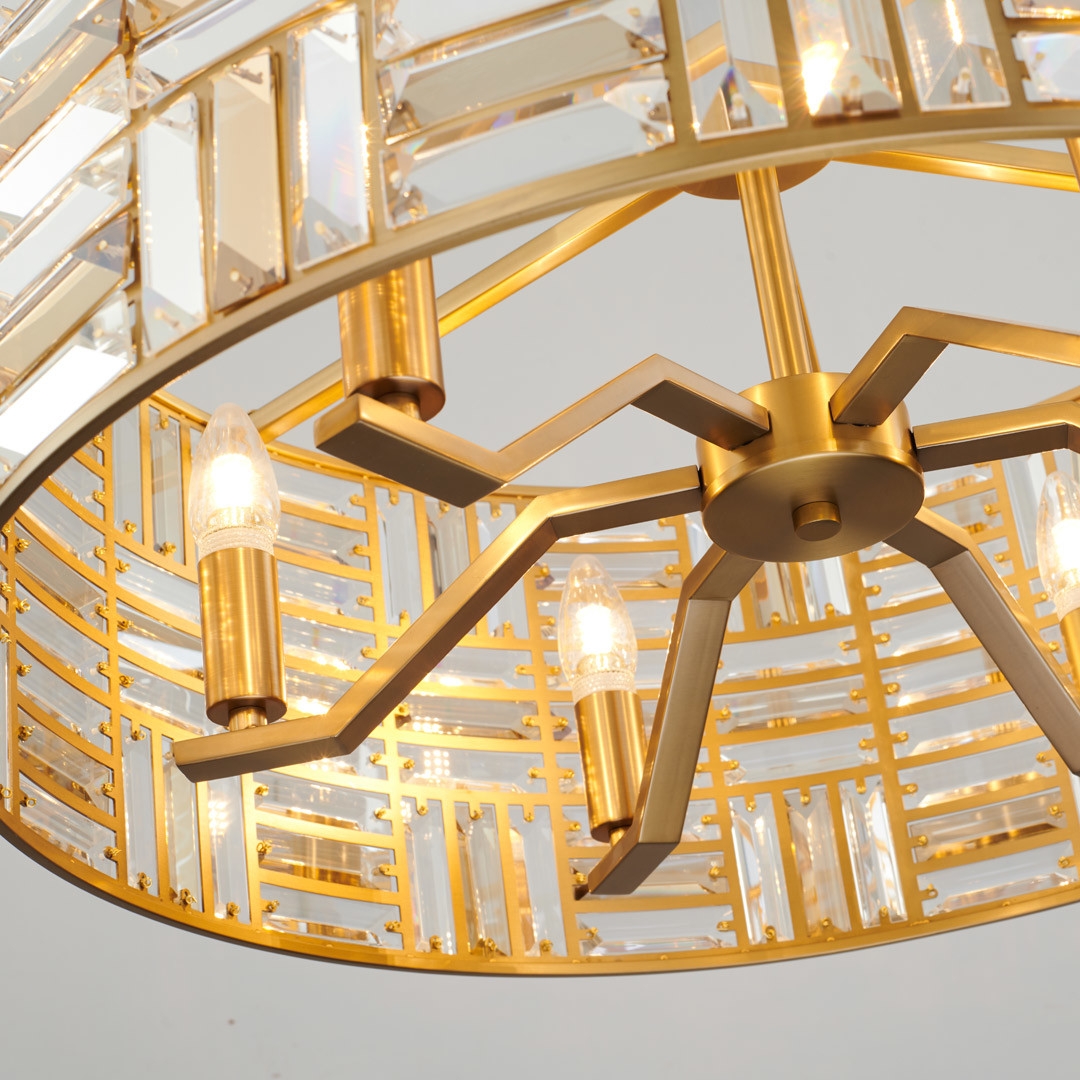 Изображение товара Подвесная люстра Cloyd Moville модель 10695 в стиле модерн с регулировкой высоты