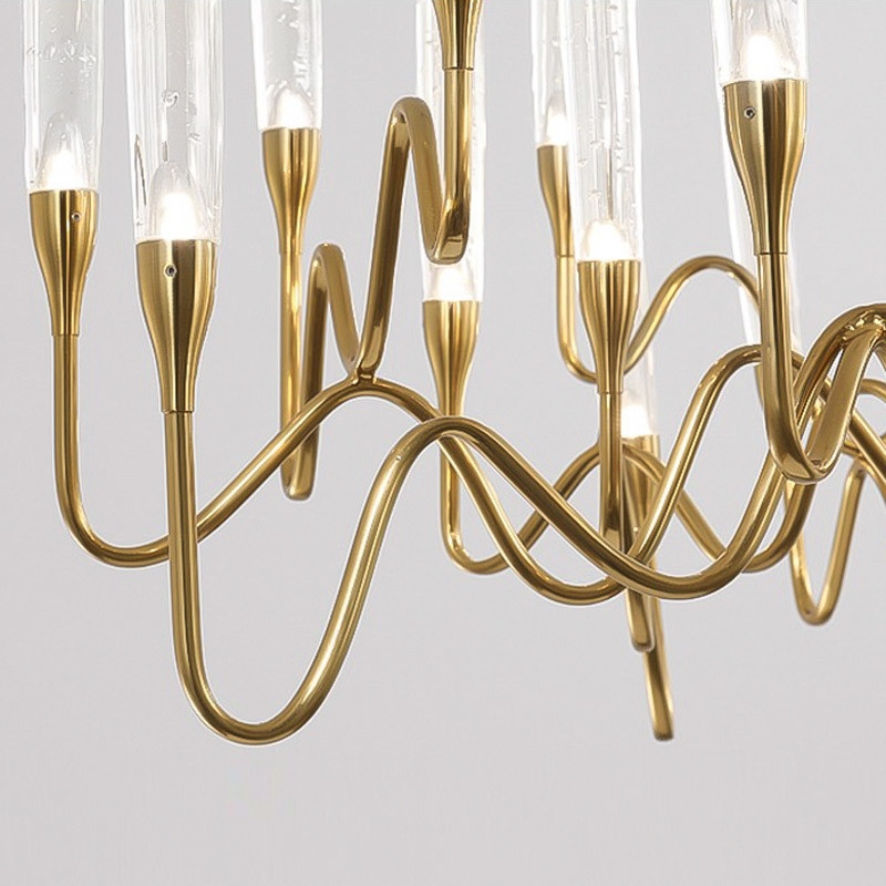 Изображение товара Потолочная люстра на штанге Cloyd Zoar 10765 в стиле арт-деко