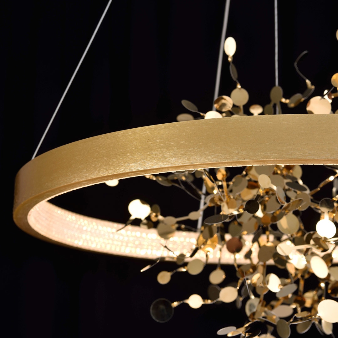 Изображение товара Подвесной светильник LED Cloyd Turbulent 10782 кольцо современный дизайн