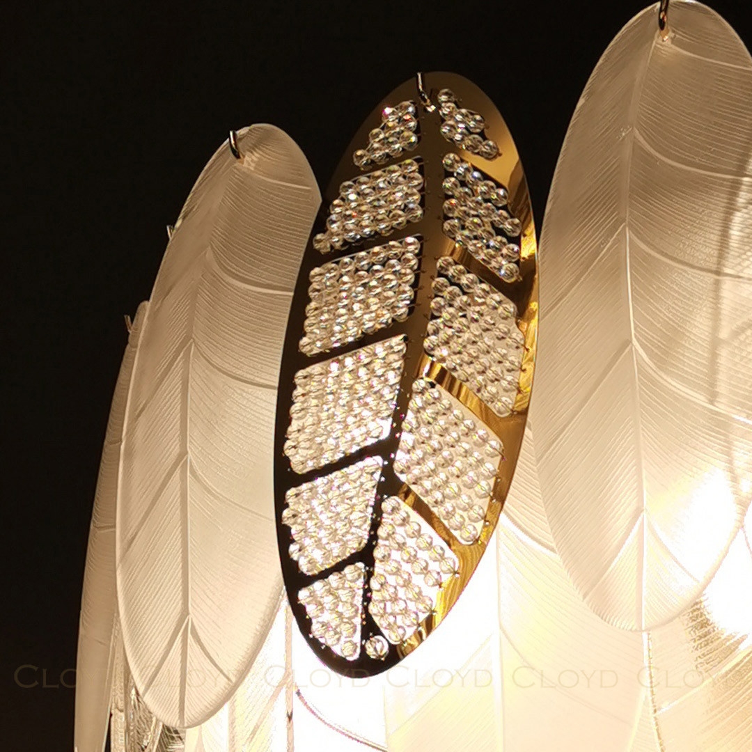 Изображение товара Подвесная люстра Sinay 10969 в золотом исполнении