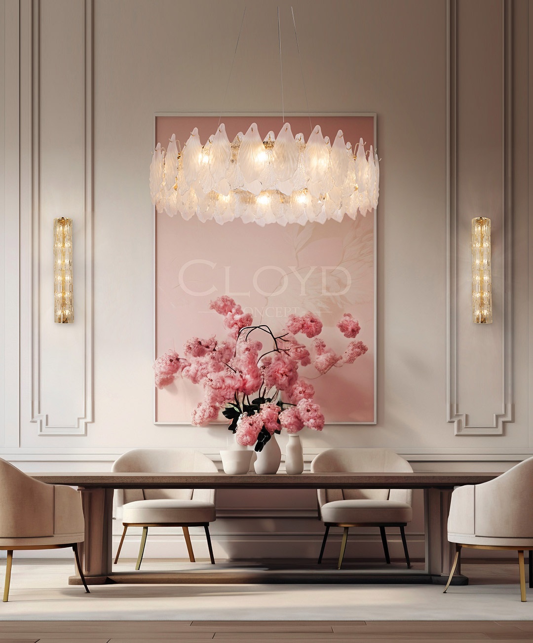 Изображение товара Подвесная люстра листья Cloyd Senegal 11193