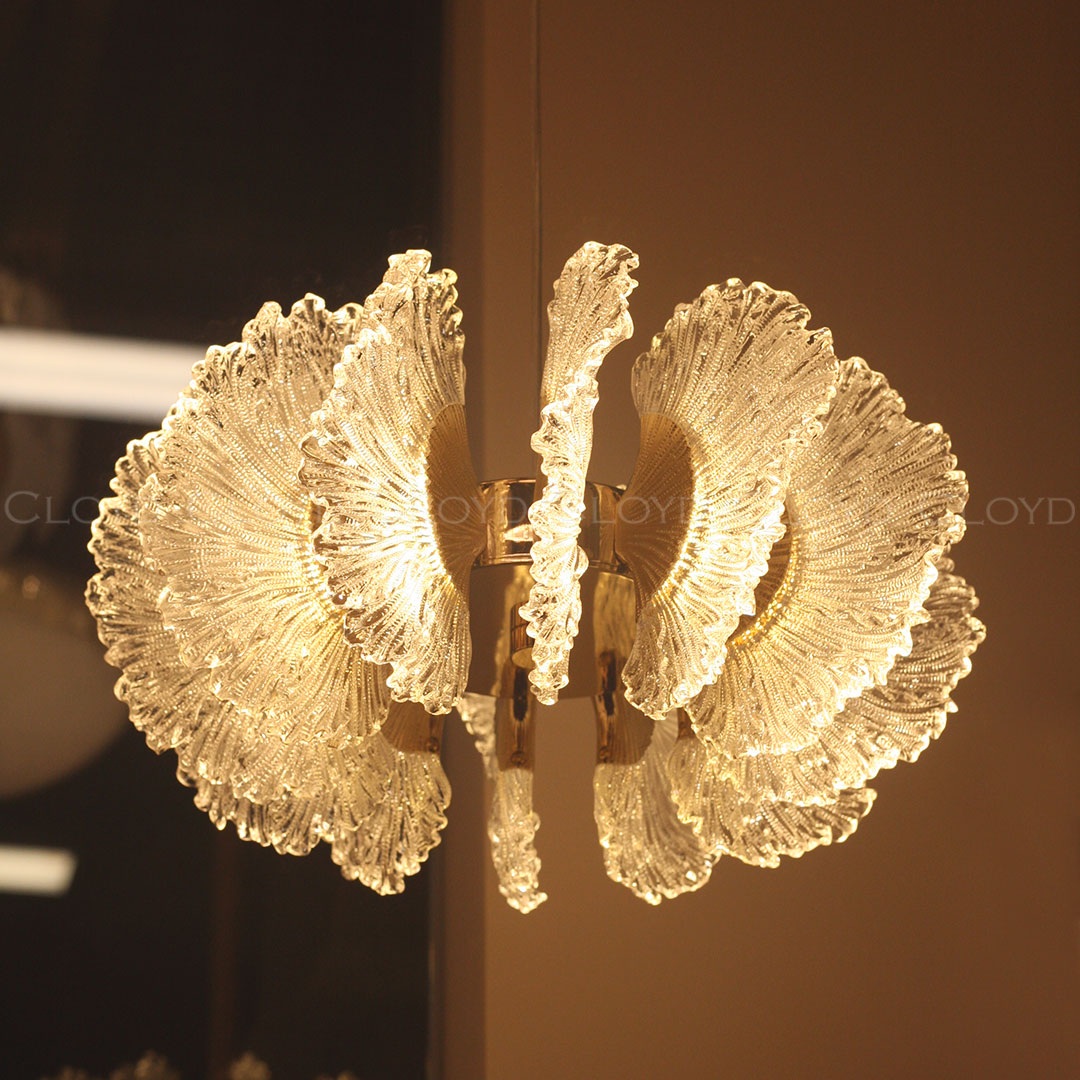 Изображение товара Подвесная светодиодная люстра Cloyd Antigua 11317 стиль модерн золото акрил