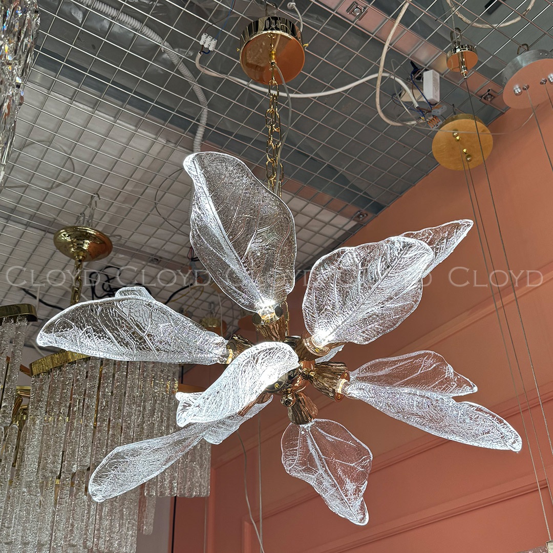 Изображение товара Подвесная люстра Cloyd Goa 11386 светодиодная в стиле флористика 60 см