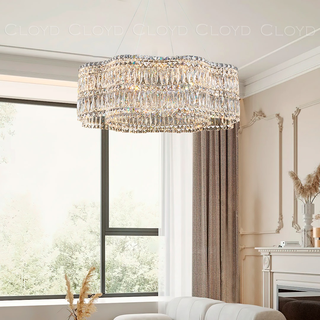 Изображение товара Подвесная светодиодная люстра Cloyd Antrea 11626 стиль модерн золотая