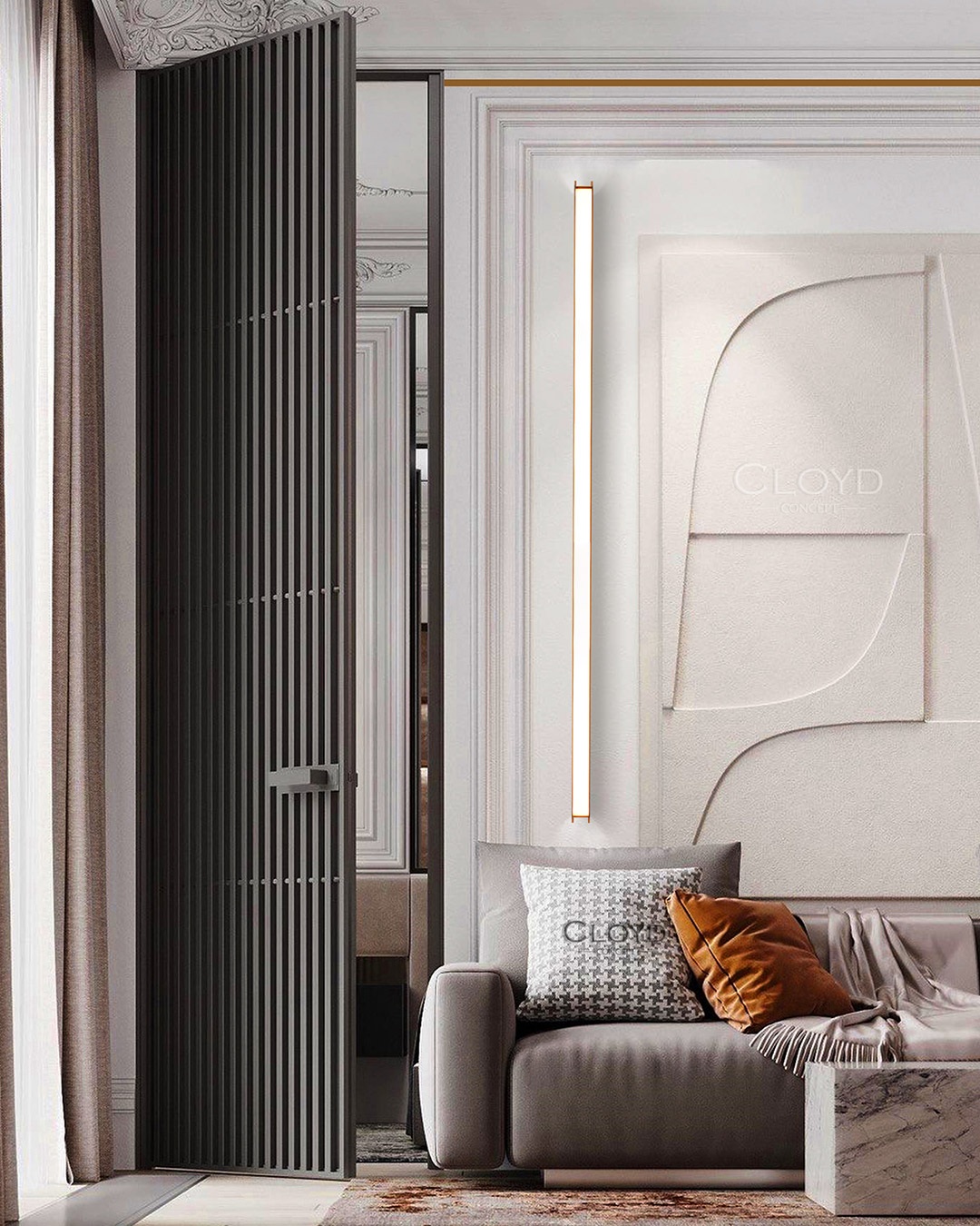 Изображение товара Настенный светильник линейный светодиодный Cloyd Strom 20315