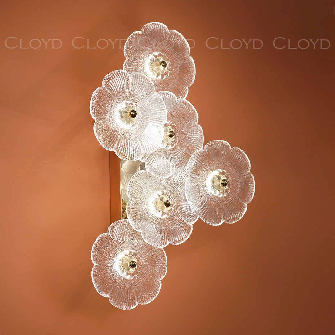 Изображение товара Настенный светильник светодиодный с цветами Cloyd Shambala 20424