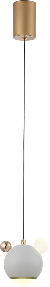 Изображение товара Подвесной светильник Crystal Lux AMIGO SP LED WHITE в форме шара