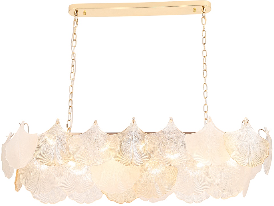 Изображение товара Подвесная люстра в виде ракушки Crystal Lux BONITA SP14 L1200 стиль модерн