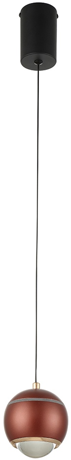 Изображение товара Подвесной светильник Crystal Lux CARO SP LED RED в форме шара