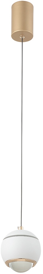 Изображение товара Подвесной светильник Crystal Lux CARO SP LED WHITE в форме шара