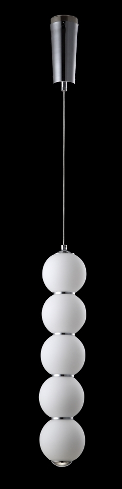 Изображение товара Подвесной светодиодный светильник Crystal Lux DESI SP5 CHROME/WHITE