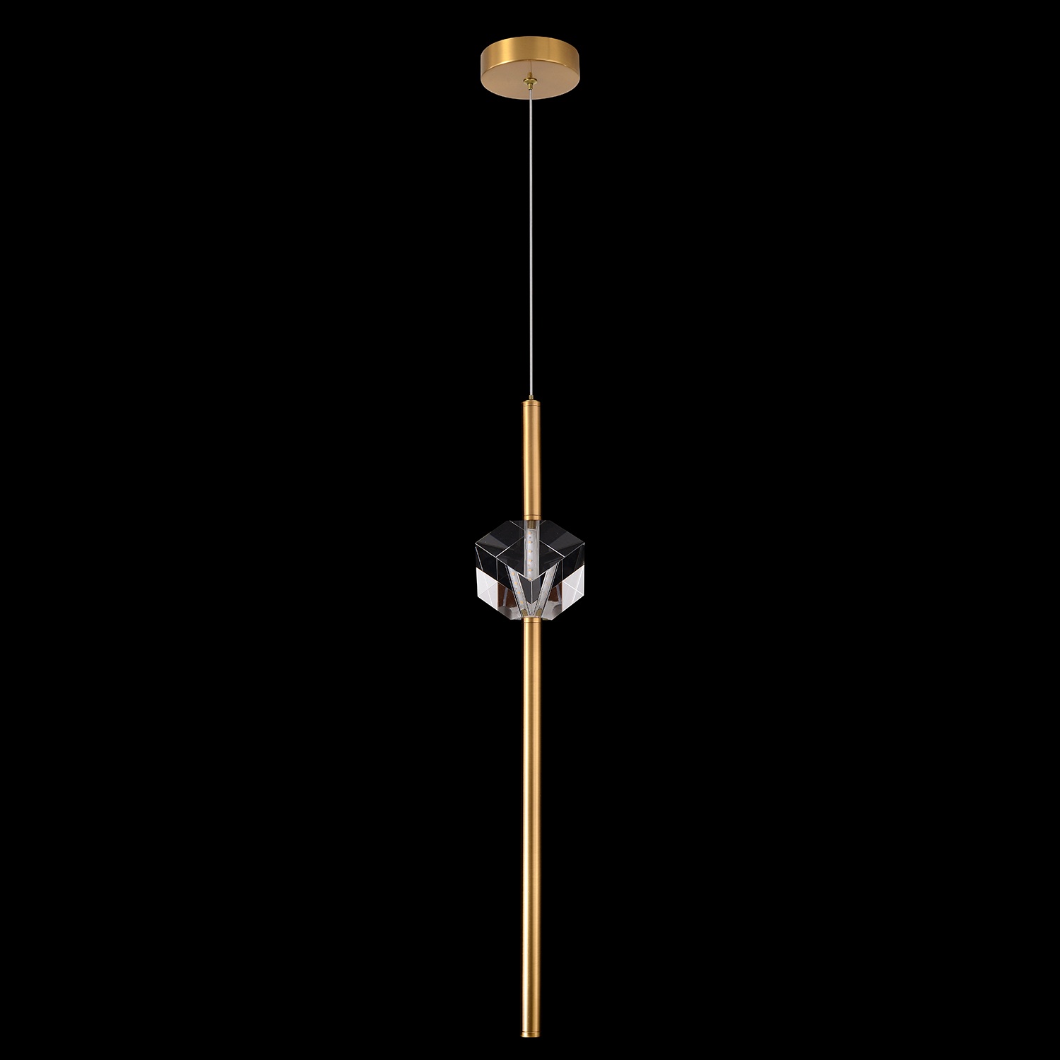 Изображение товара Подвесной светильник светодиодный Crystal Lux ELISA SP1.2 для гостиной и кухни