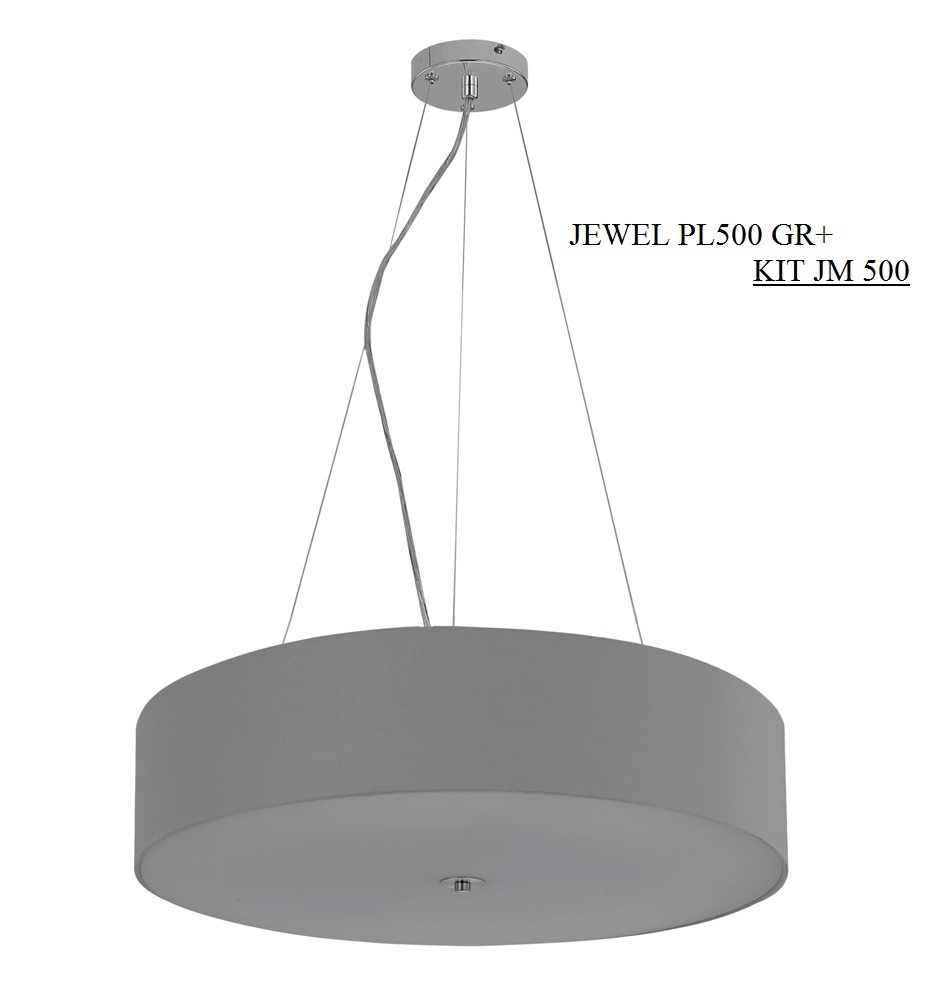 Изображение товара Потолочный светильник Crystal Lux JEWEL PL500 GREY