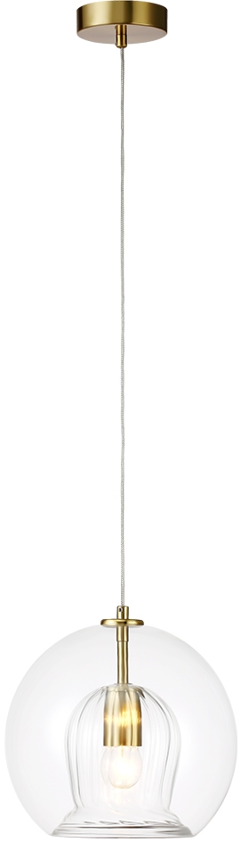 Изображение товара Подвесной светильник Crystal Lux LUISA LUISA SP1 BRASS/TRANSPARENT