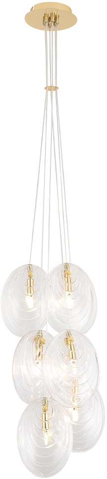 Изображение товара Подвесной светильник Crystal Lux MAR SP6 TRANSPARENTE для гостиной и спальни