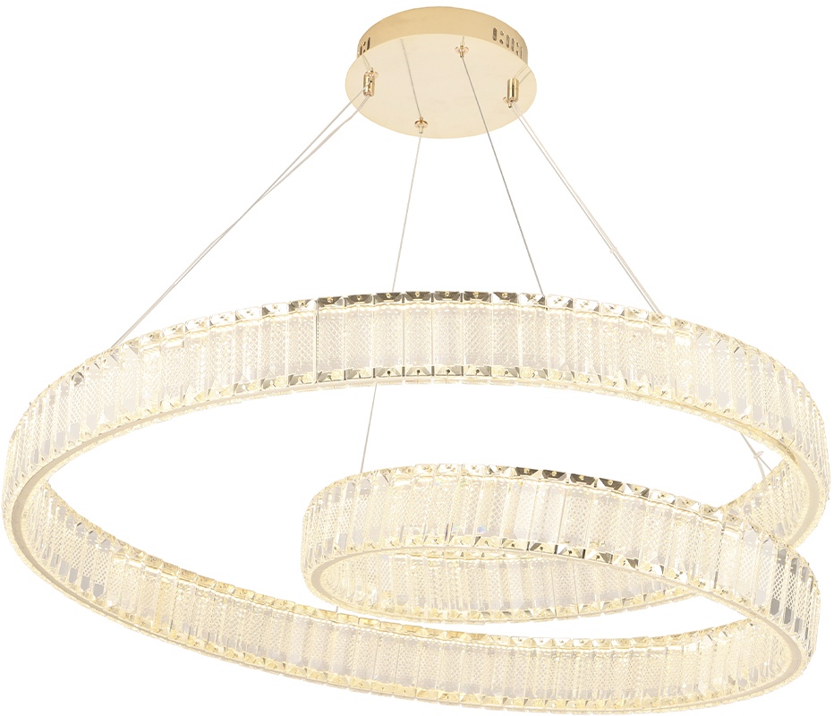 Изображение товара Подвесной светильник Crystal Lux MUSIKA SP120W LED GOLD