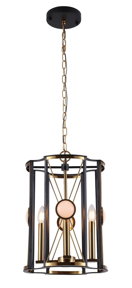 Изображение товара Подвесной светильник Crystal Lux TANDEM SP4 D410 GOLD с 4 лампами