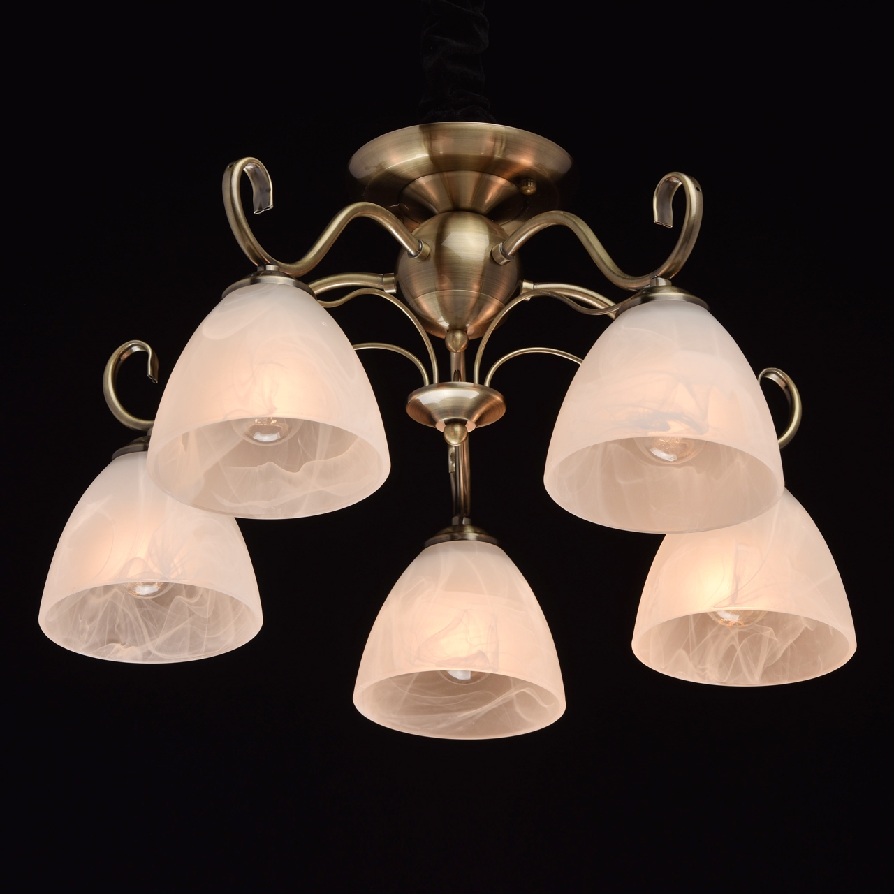 Изображение товара Потолочная люстра De City Блеск 315012905 стиль модерн 5 ламп 300 Вт