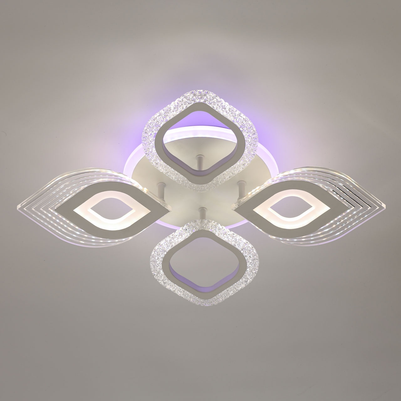 Изображение товара Потолочная LED люстра с ПДУ De City Мадлен 424014105