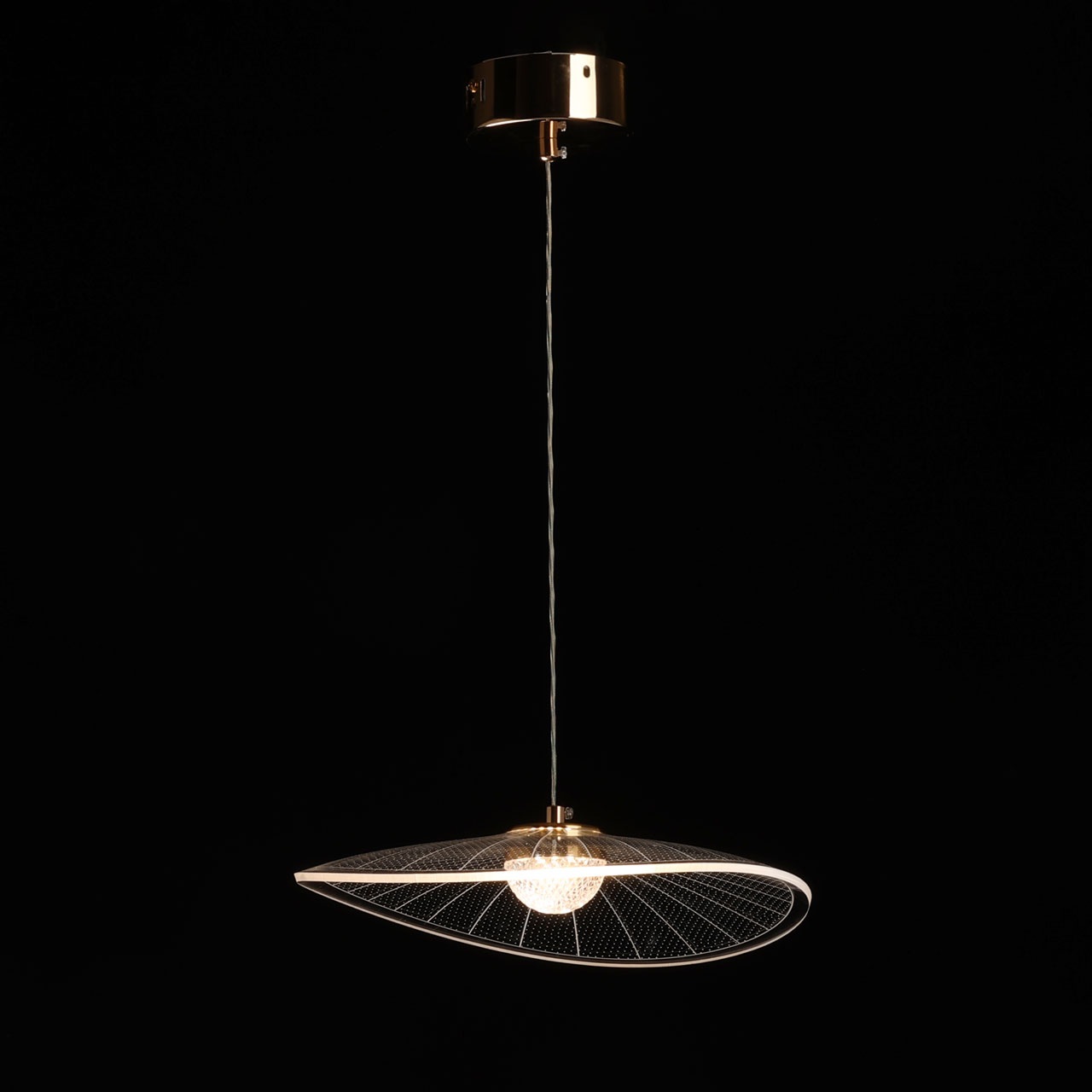 Изображение товара Подвесной светильник LED Оскар 510014601 металл и акрил модерн Германия